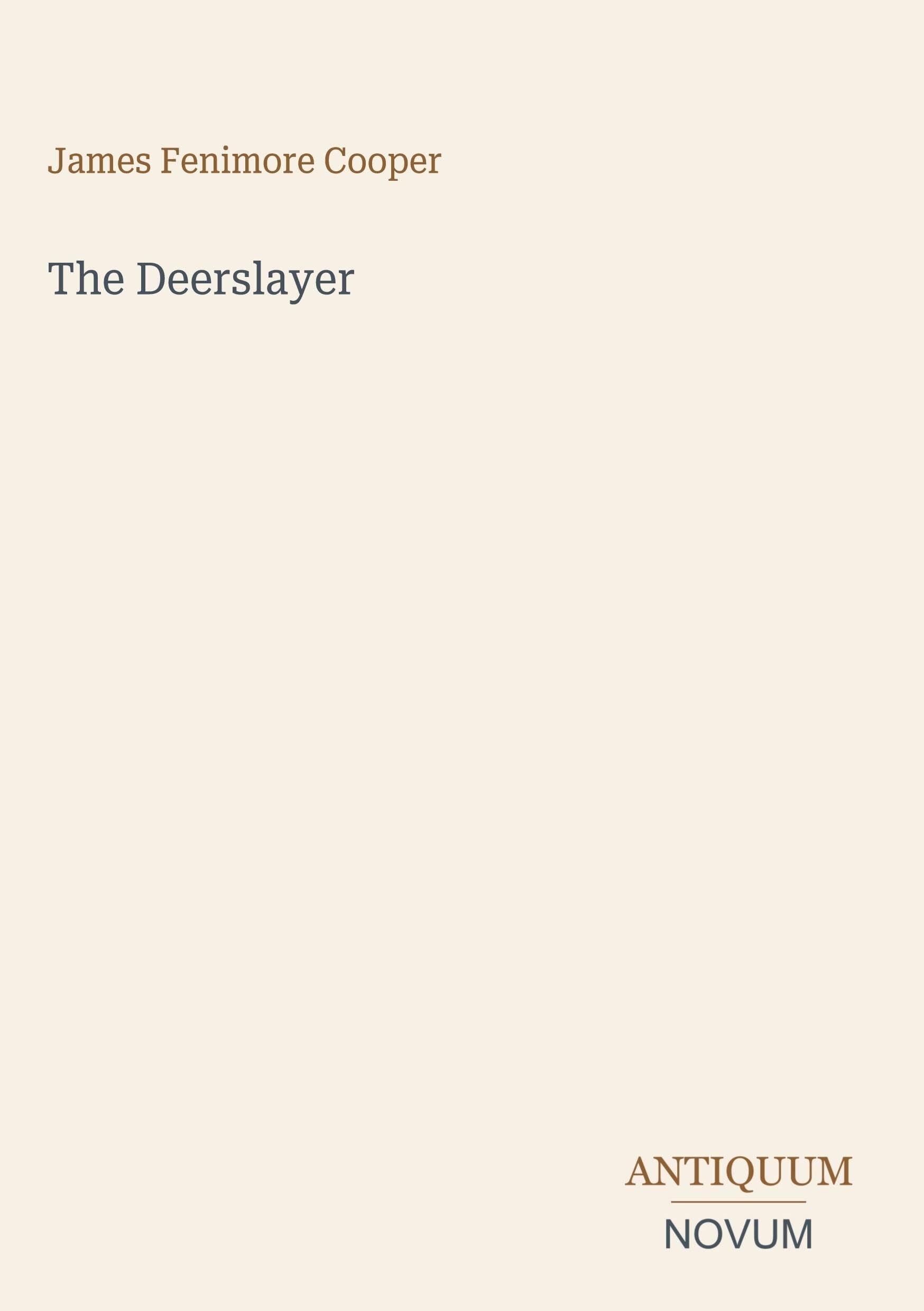 The Deerslayer