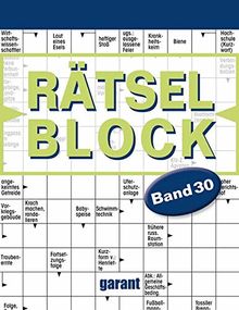 Rätselblock Band 30