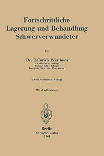 Fortschrittliche Lagerung und Behandlung Schwerverwundeter