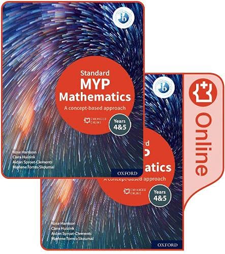 Carol Clarke Myp Mathematics 4&5 Standard Print And Enhanced Online Book Pack
