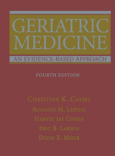 Geriatric Medicine: An Evidence-Based Approach