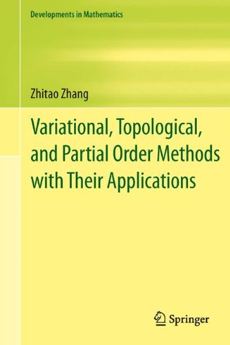 Variational, Topological, and Partial Order Methods with Their Applications (Developments in Mathematics)
