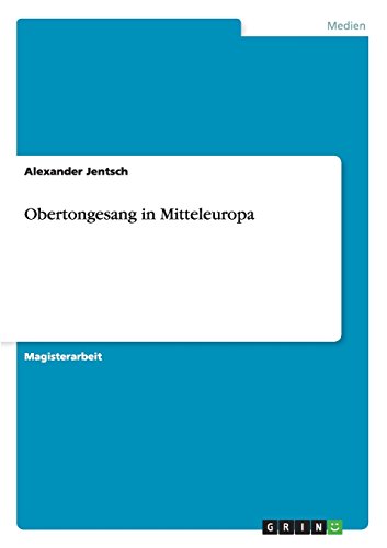 Obertongesang in Mitteleuropa