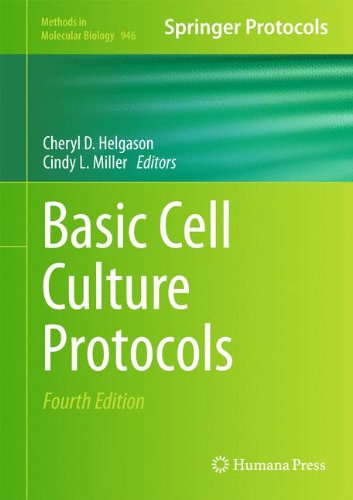 Basic Cell Culture Protocols (Methods in Molecular Biology)