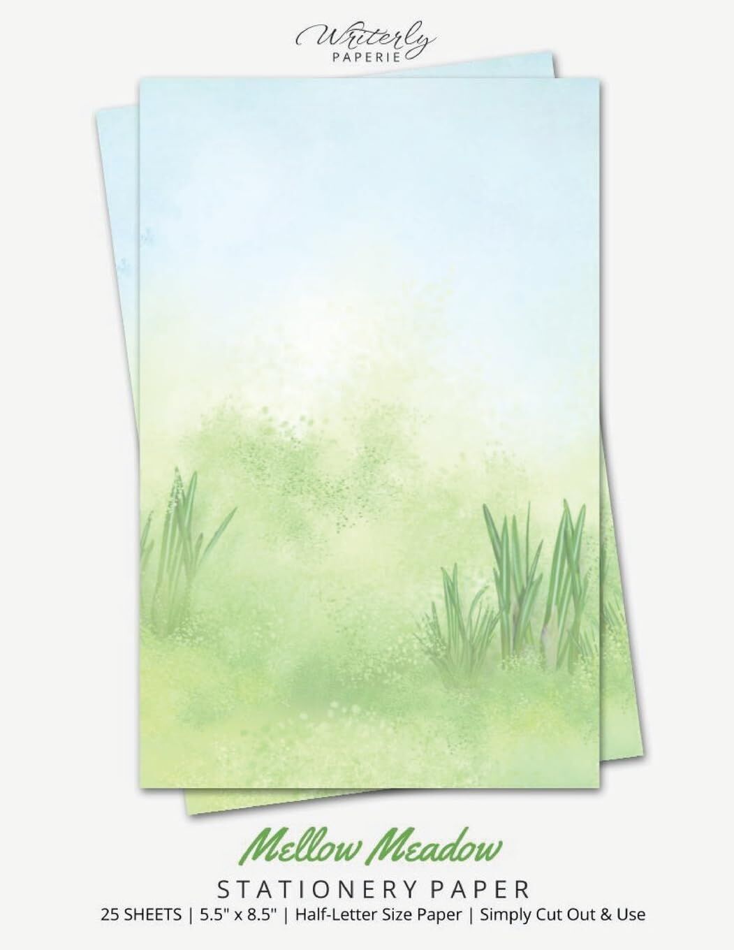 Mellow Meadow Stationery Paper