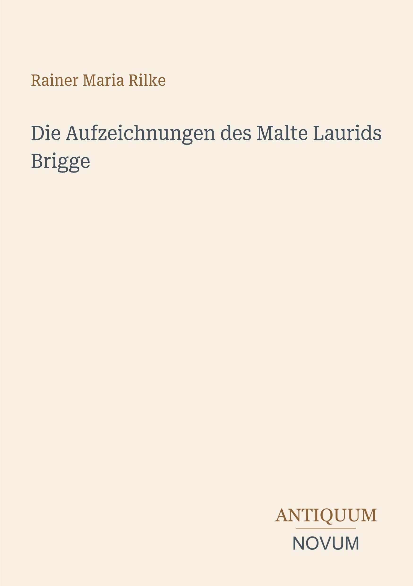 Die Aufzeichnungen des Malte Laurids Brigge