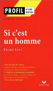 Si c'est un homme (1947), Primo Levi