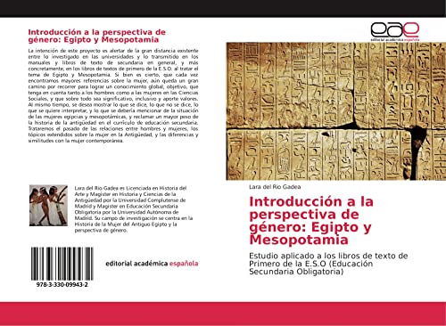 Introducción a la perspectiva de género: Egipto y Mesopotamia: Estudio aplicado a los libros de texto de Primero de la E.S.O (Educación Secundaria Obligatoria)