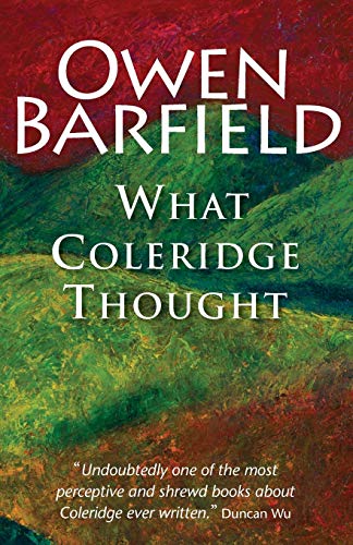Owen Barfield What Coleridge Thought