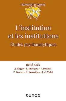 L'institution et les institutions : études psychanalytiques