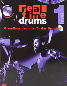 Real Time Drums Level 1, m. Audio-CD