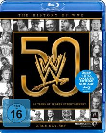 The History of WWE - 50 Years of Sports Entertainment [Blu-ray]