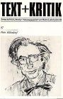 Peter Rühmkorf (TEXT+KRITIK 97)