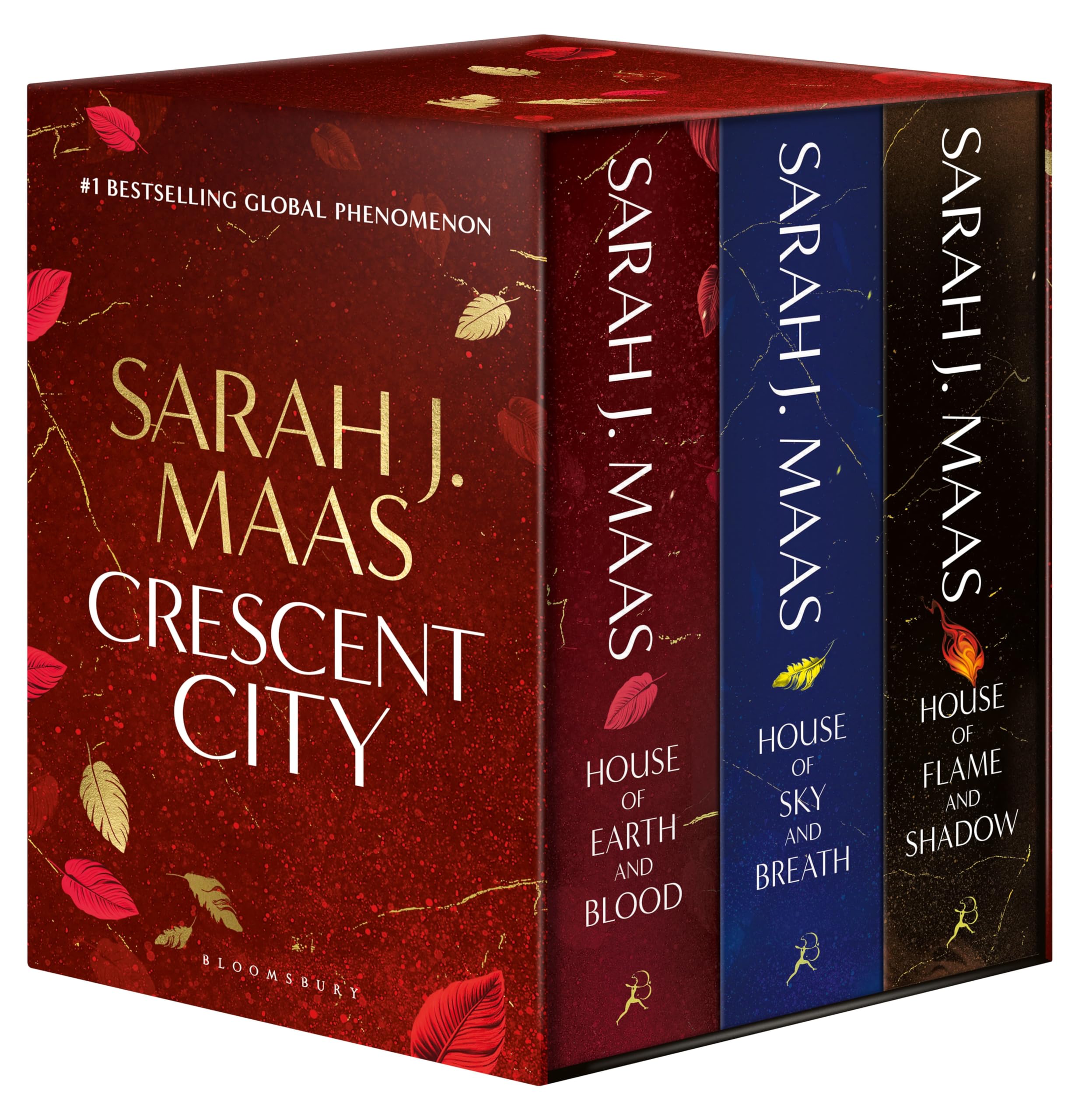 Maas, Sarah J. Crescent City Paperback Box Set, All Three Paperbacks In The Stunning Crescent City Series