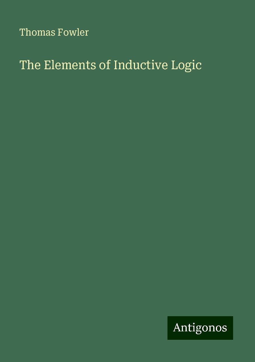 The Elements of Inductive Logic