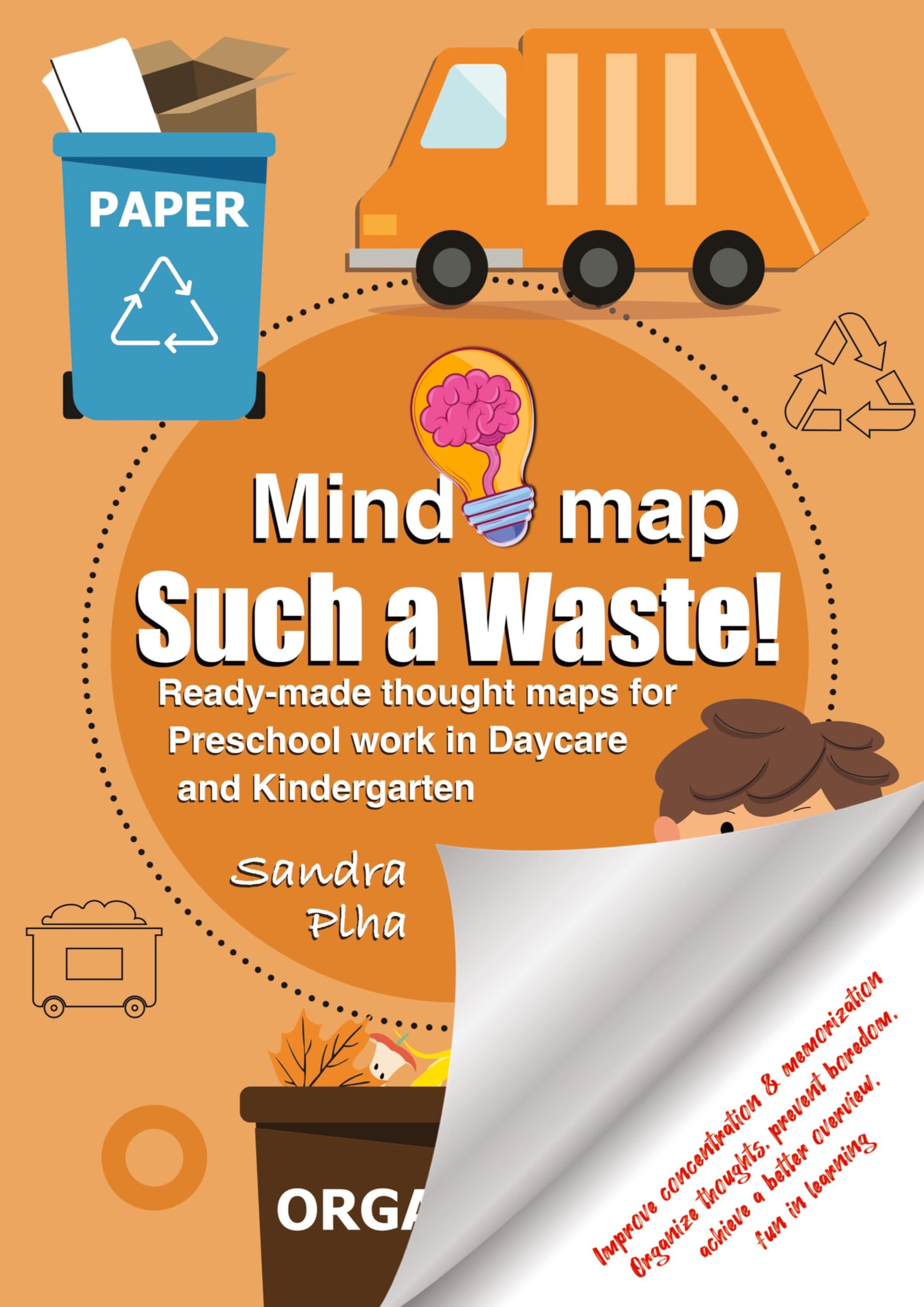 KitaFix-Mindmap Such a Waste! (Ready-made thought maps for Preschool work in Daycare and Kindergarten): Improve concentration & memorization Organize ... achieve a better overview, fun in learning