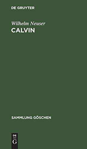 Calvin (Sammlung Göschen, 3005, Band 3005)