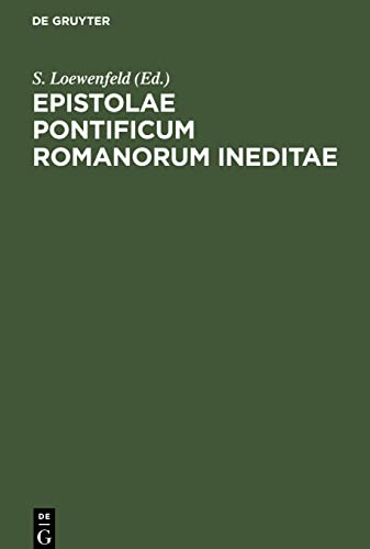 Epistolae Pontificum Romanorum Ineditae
