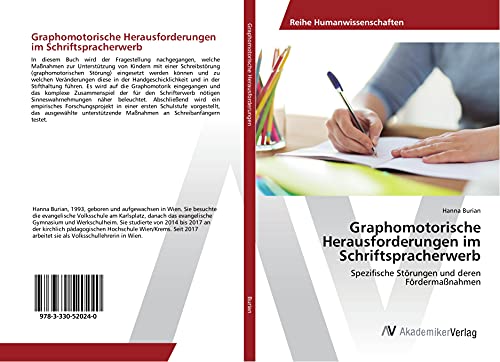 Graphomotorische Herausforderungen im Schriftspracherwerb: Spezifische Störungen und deren Fördermaßnahmen