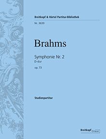 Symphonie Nr. 2 D-dur op. 73 - Breitkopf Urtext (PB 3639)