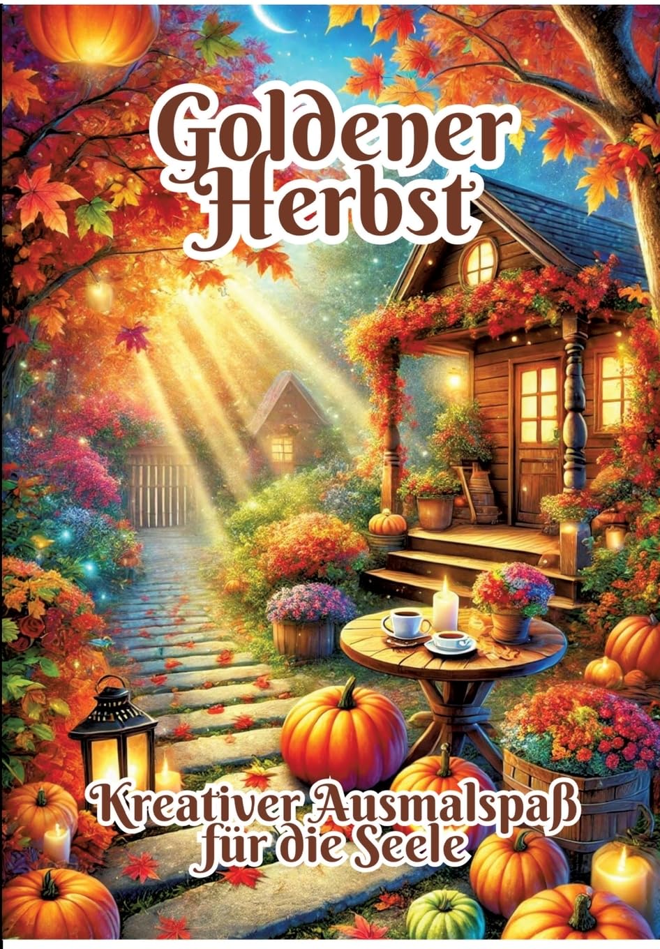 Goldener Herbst: Kreativer Ausmalspaß für die Seele