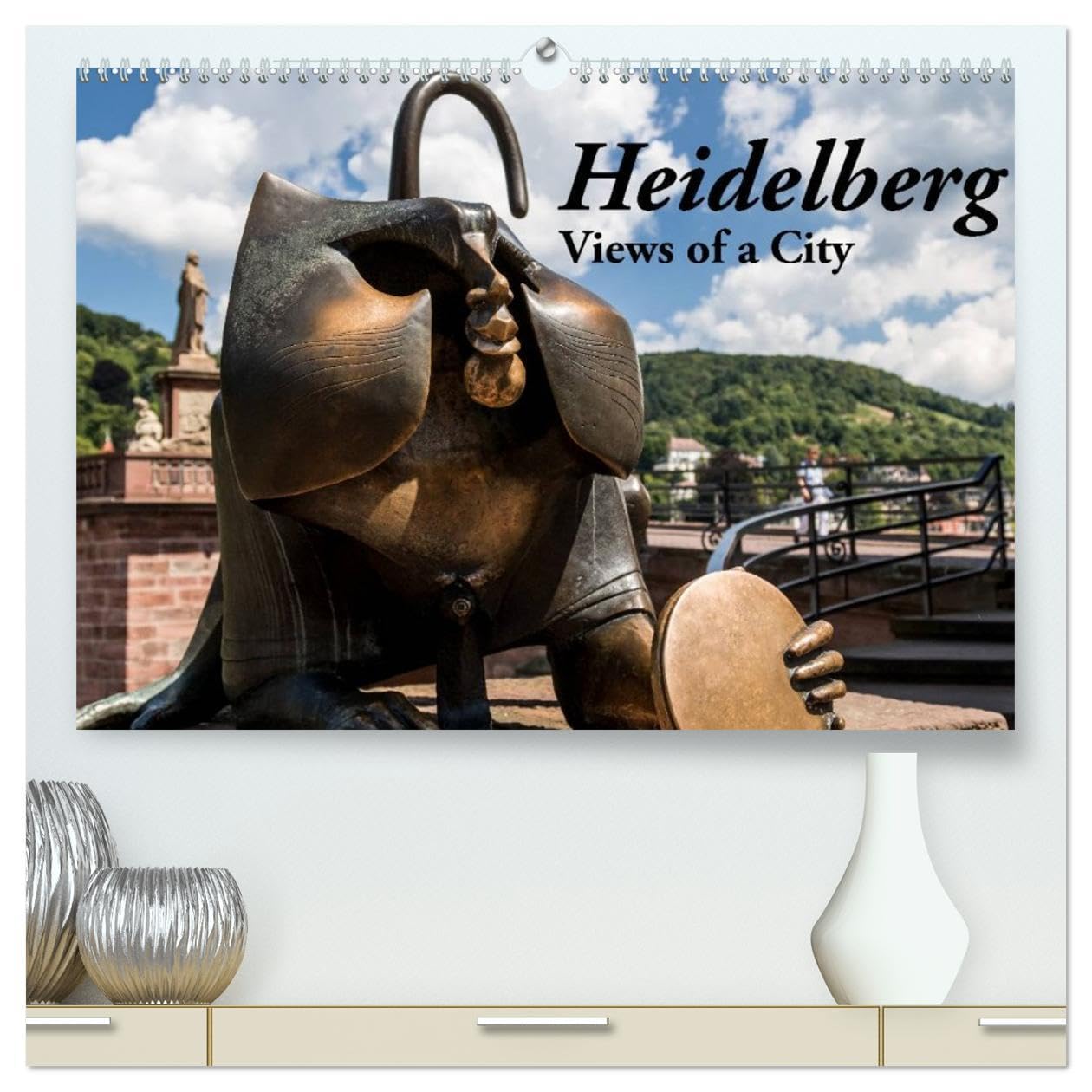 Heidelberg - Views of a City (High Quality Premium Wall Calendar 2026 DIN A2 landscape),CALVENDO 12 Month Wall Calendar: Views of the romantic city at the river Neckar