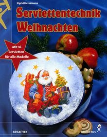 Serviettentechnik Weihnachten, m. 16 Servietten