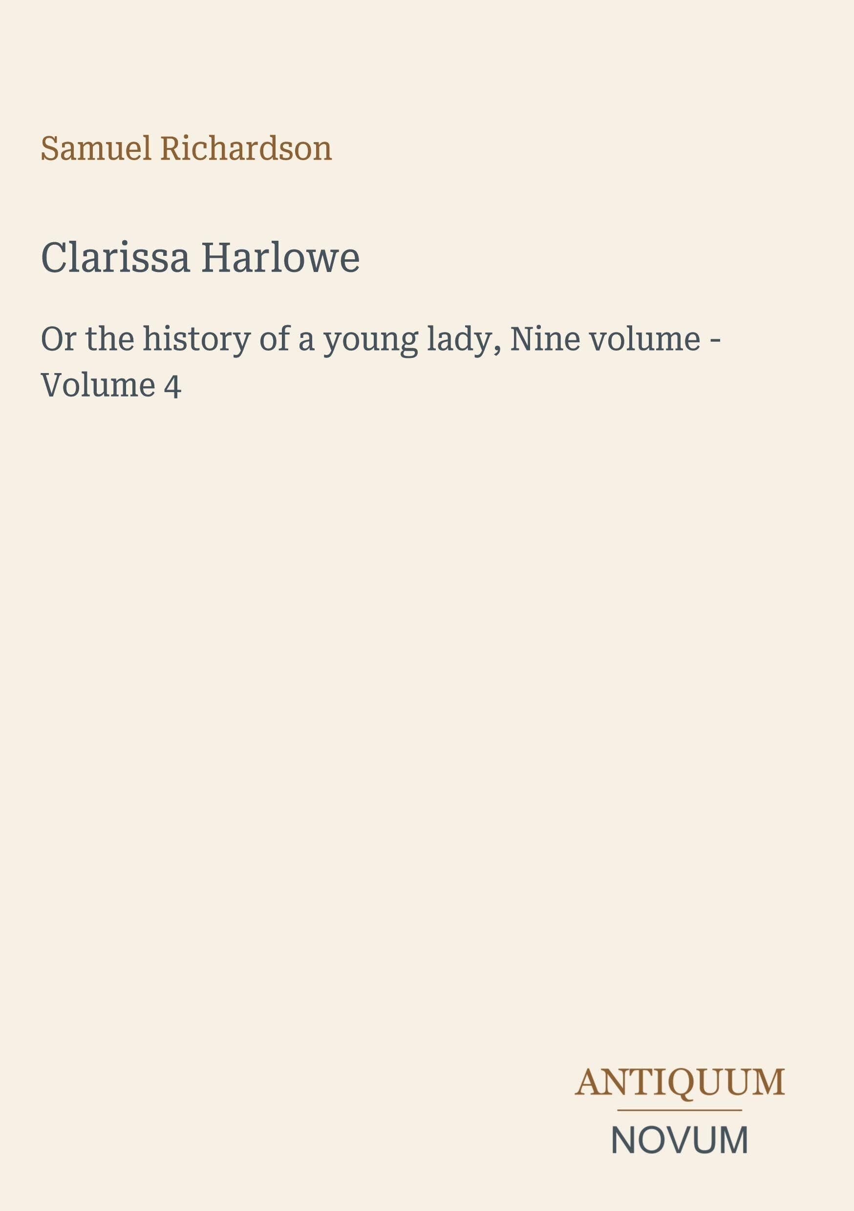 Clarissa Harlowe