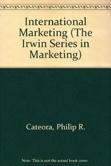 International Marketing (The Irwin Series in Marketing)