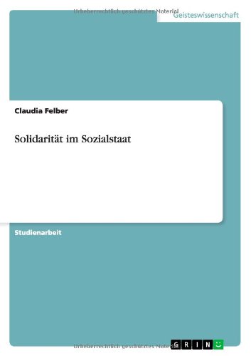 Solidarität im Sozialstaat
