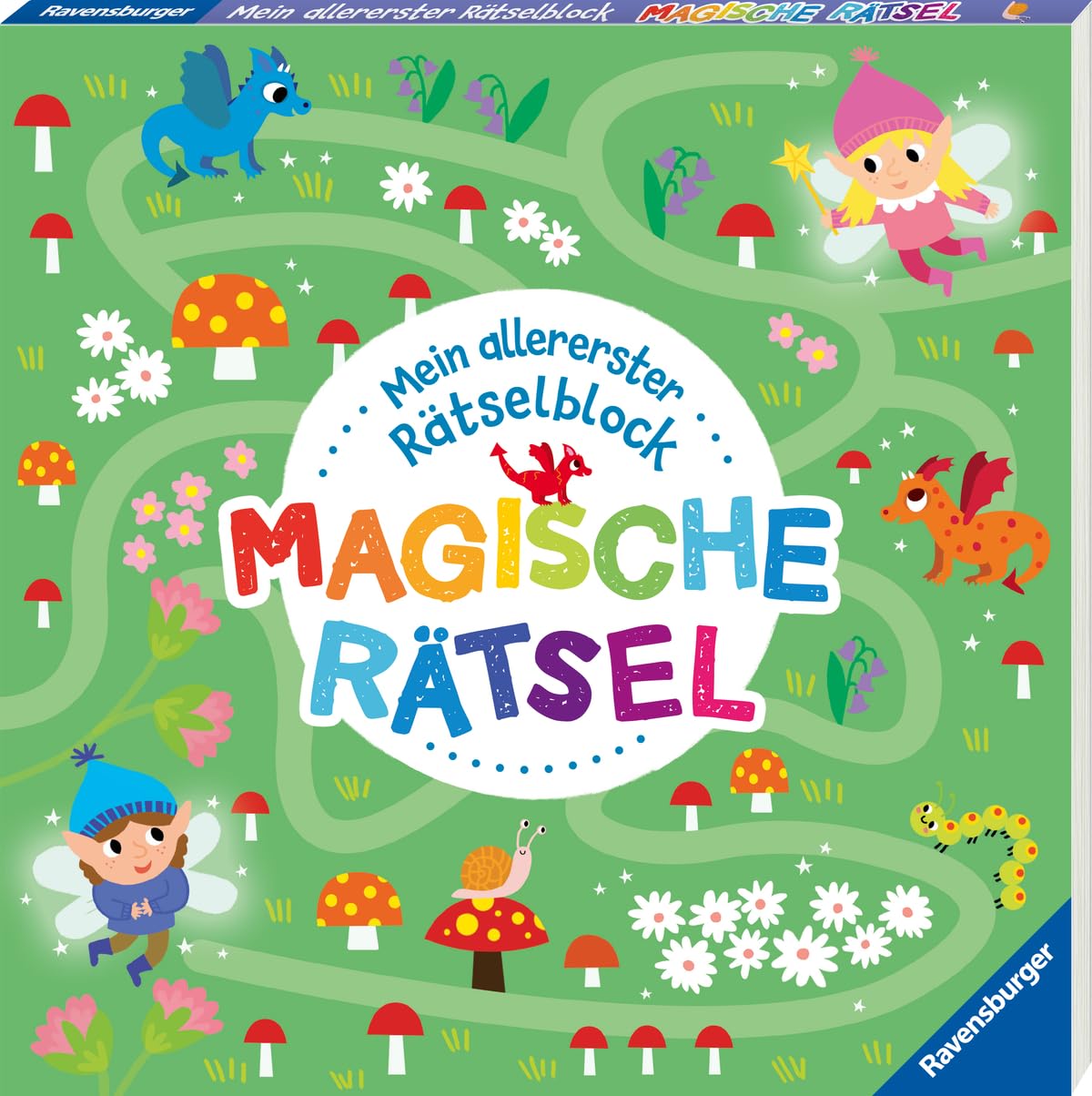 Ravensburger Mein allererster Rätselblock Magische Rätsel - Rätselbuch ab 3 Jahre