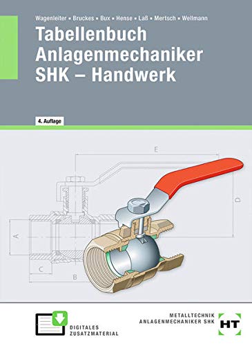 Tabellenbuch Anlagenmechaniker SHK - Handwerk - Hermann Bux Bertram Hense Hans-Peter Laß Karl-Heinz Mertsch Uwe Wellmann Kartoniert (TB)