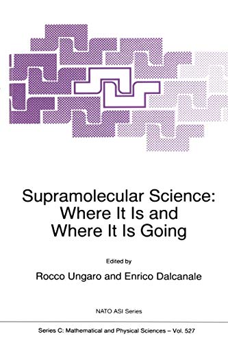 Supramolecular Science: Where It Is and Where It Is Going (Nato Science Series C:, 527, Band 527)