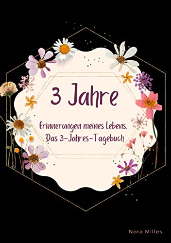 3 Jahre: Erinnerungen meines Lebens. Das 3-Jahres-Tagebuch ohne Fragen. Einfaches Momente Buch zum Ausfüllen.