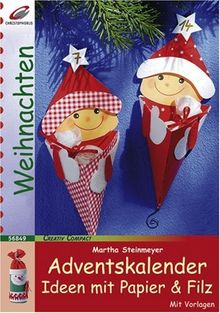 Adventskalender: Ideen mit Papier und Filz