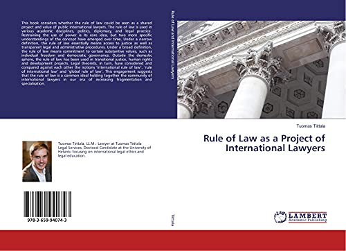 Rule of Law as a Project of International Lawyers