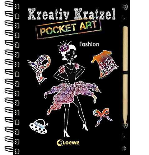 Kreativ-Kratzelbuch   Kreativ-Kratzel Pocket Art - Fashion Kartoniert (TB)