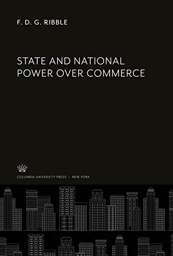 State and National Power Over Commerce