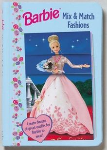 Barbie Mix & Match Fashions: Storybook And Key Chain Craft Kit