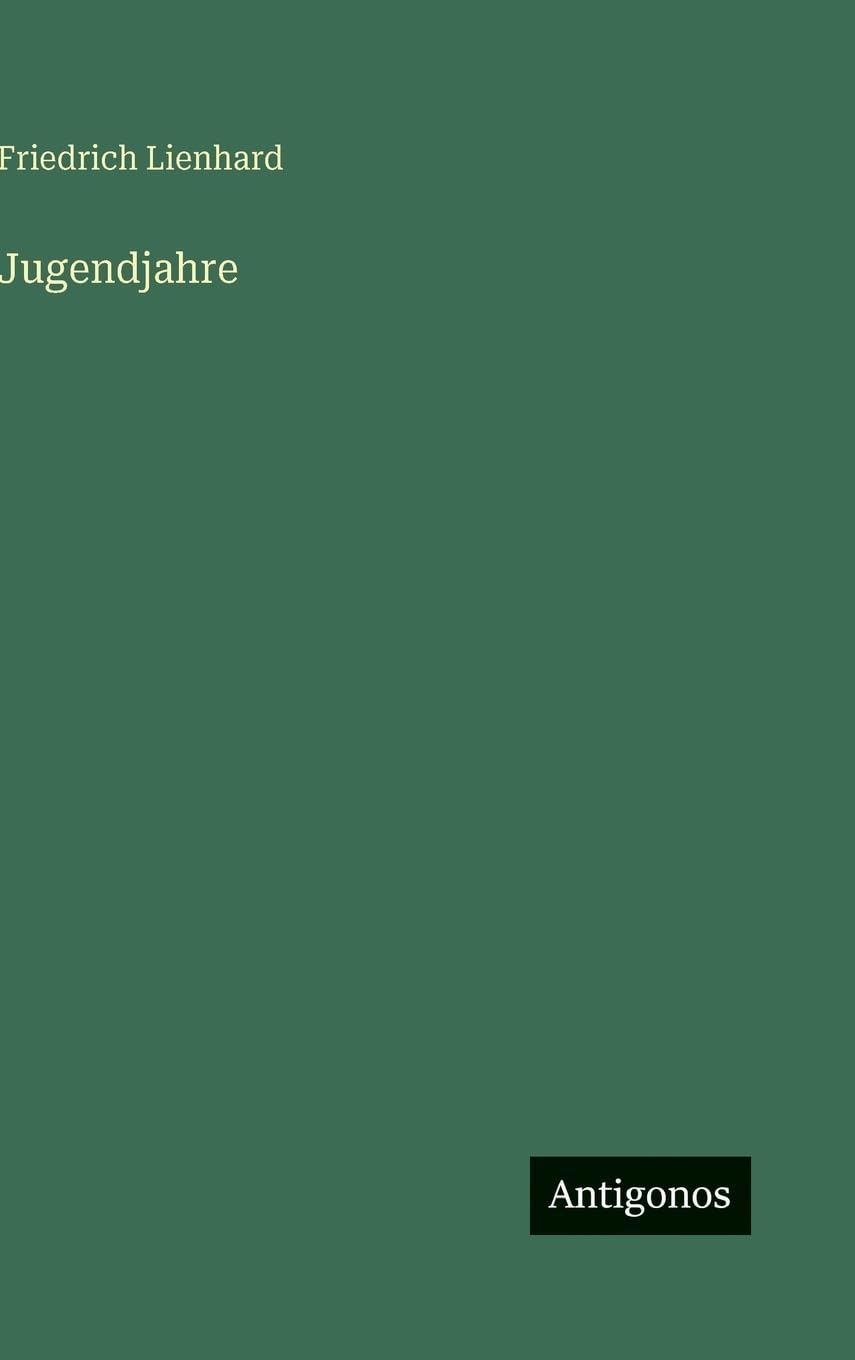 Jugendjahre