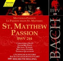 Edition Bachakademie Vol. 74 (Matthäus-Passion)