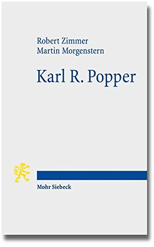 Karl R Popper - Martin Morgenstern Robert Zimmer Kartoniert (TB)