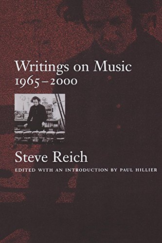 Writings on Music, 1965-2000: 1965-2000