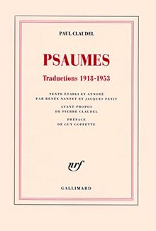 Psaumes : traductions 1918-1953