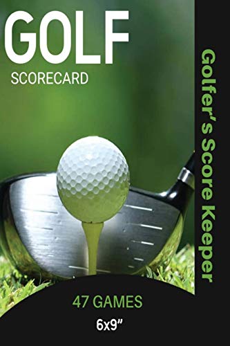 Amy Newton Golf Scorecard Journal, Log Book To Record & Track Your Golfing Game Performance On The Course, Scores & Stats Pages, Golfer Gift, Notes, Notebook