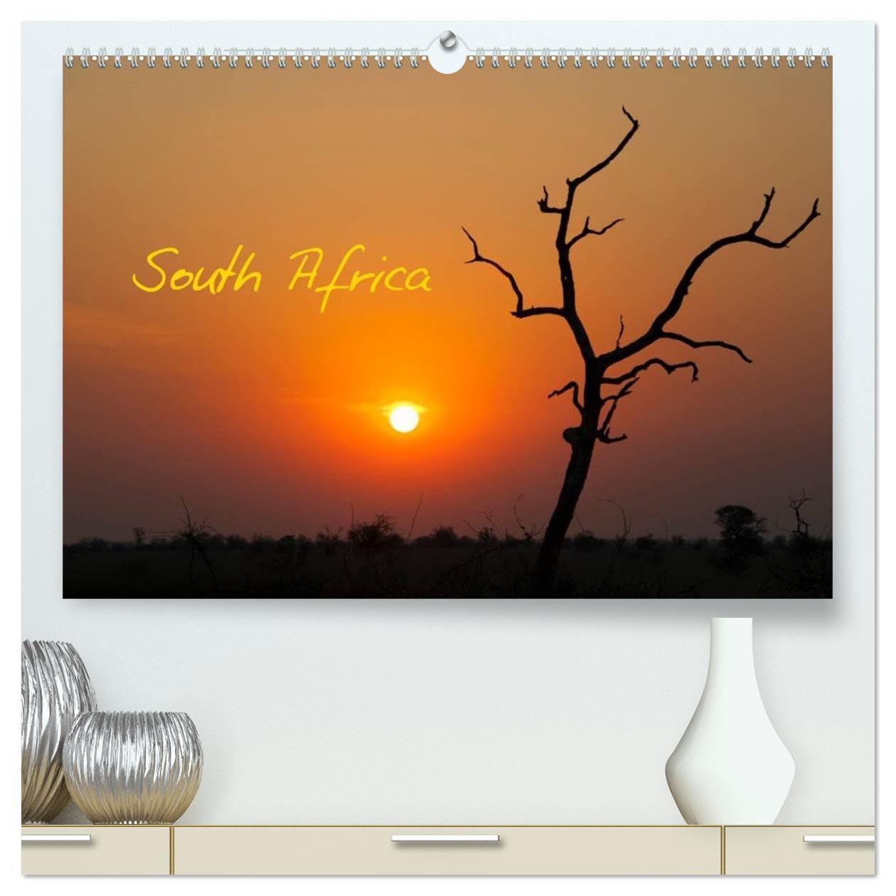 South Africa / UK-Version (High Quality Premium Wall Calendar 2026 DIN A2 landscape),CALVENDO 12 Month Wall Calendar: The whole world in one country.