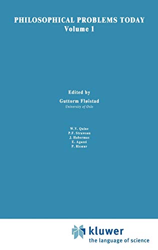Philosophical Problems Today / Problèmes Philosophiques d’Aujourd’hui: Volume 1 (Philosophical Problems Today, 1, Band 1)