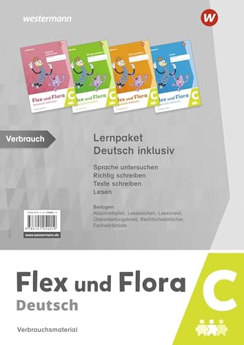 Flex und Flora - Deutsch inklusiv Ausgabe 2021: Lernpaket Deutsch inklusiv C