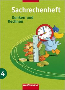 Denken und Rechnen - Zusatzmaterialien Ausgabe ab 2005: Sachrechnen 4