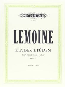 Kinder-Etüden op. 37: für Klavier